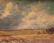 Spring Ploughing - 约翰·康斯特布尔